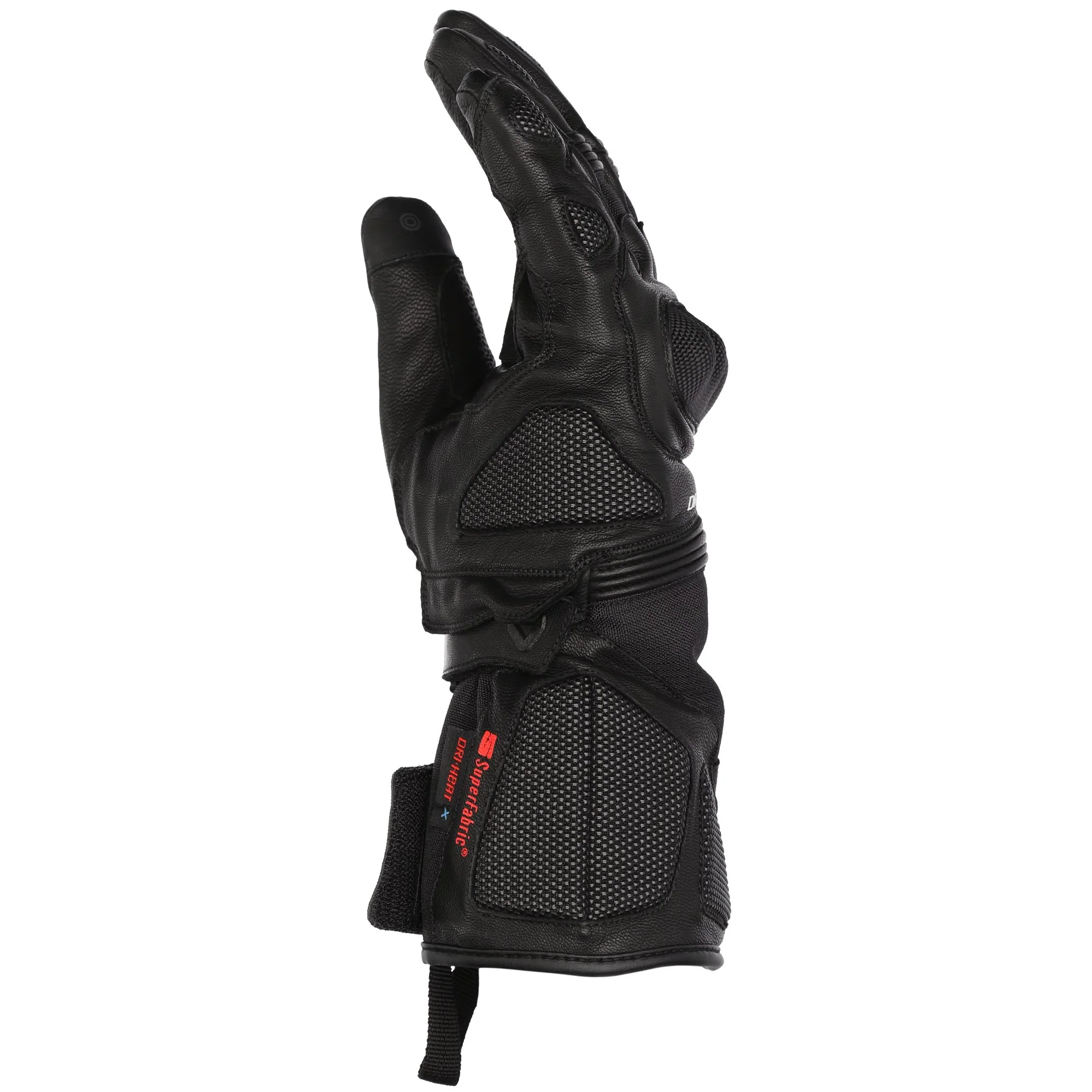DRIRIDER PHOENIX LADIES HEATED GLOVES - BLACK - Image 2