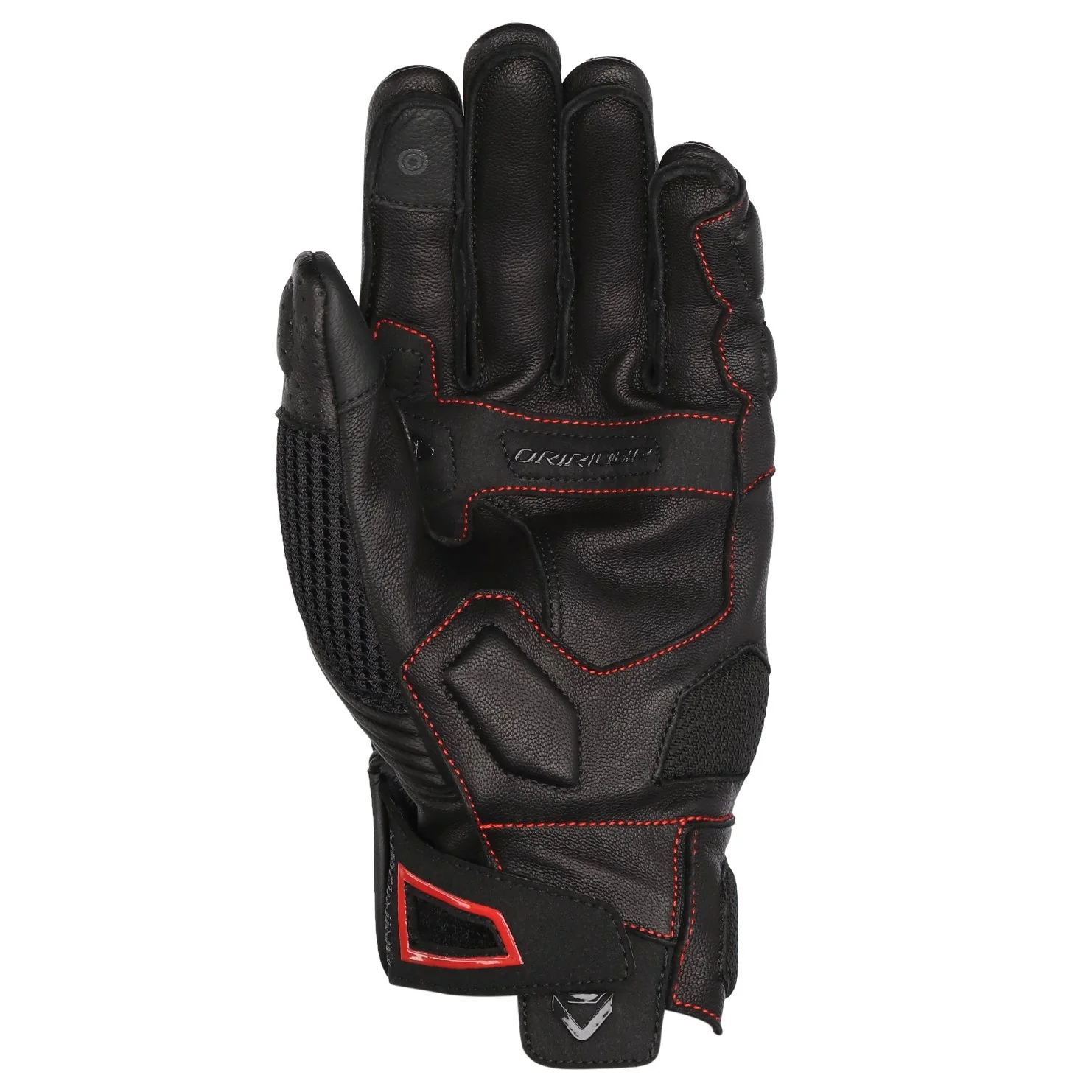 DRIRIDER RX 4 GLOVES - BLACK/RED - Image 2