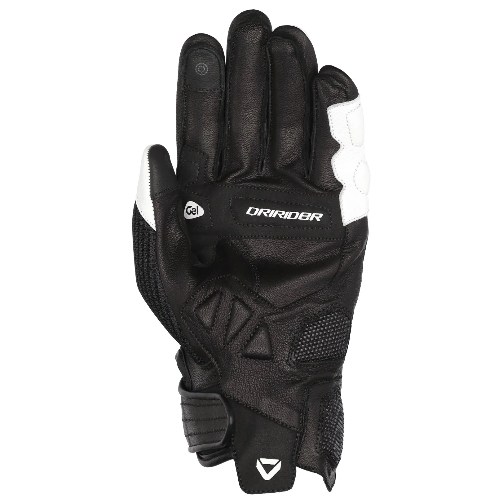 DRIRIDER SPRINT 2 GLOVES - BLACK/WHITE - Image 2