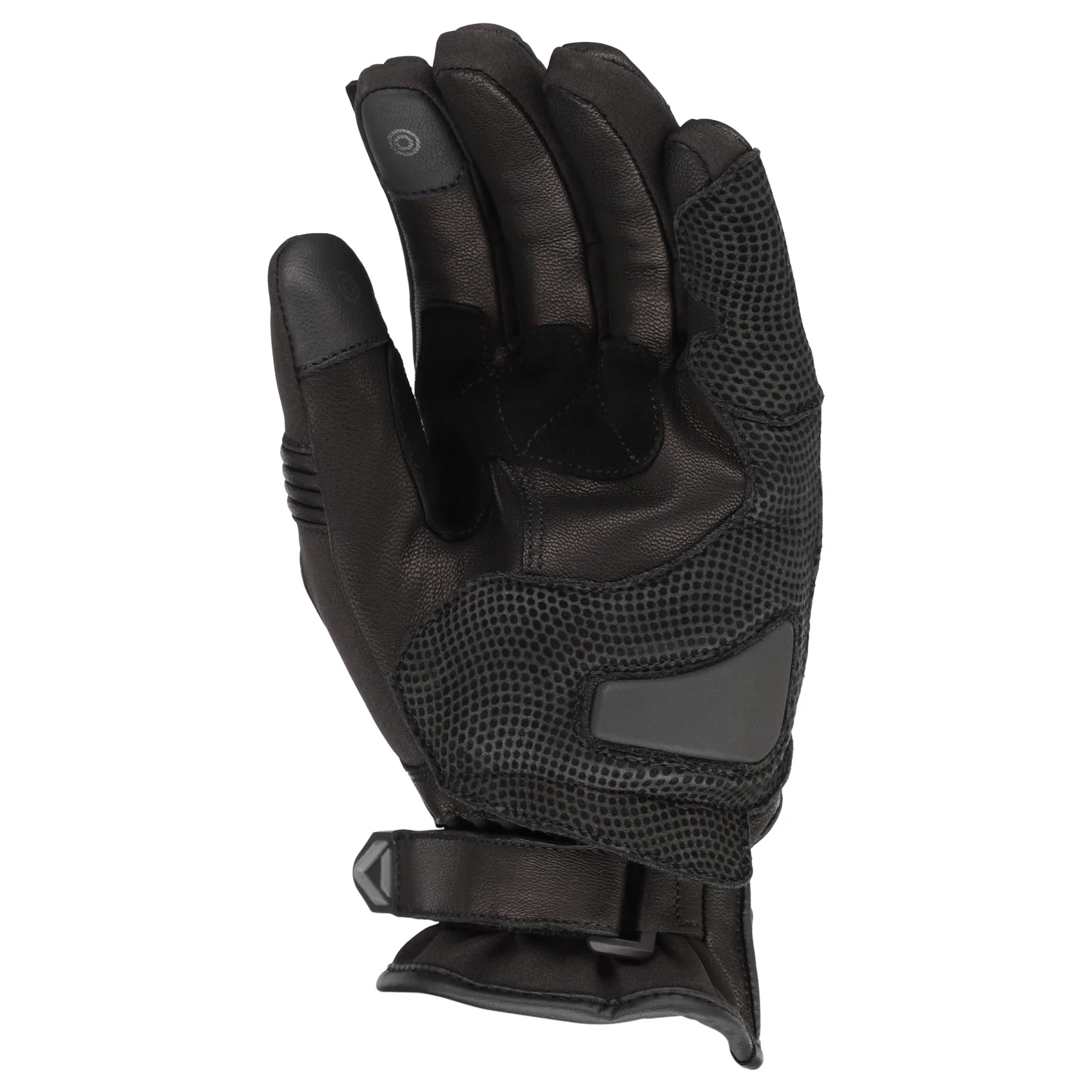 DRIRIDER TYPHOON LADIES GLOVES - BLACK - Image 2