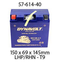 DYNAVOLT GEL BATTERY- 14B4C