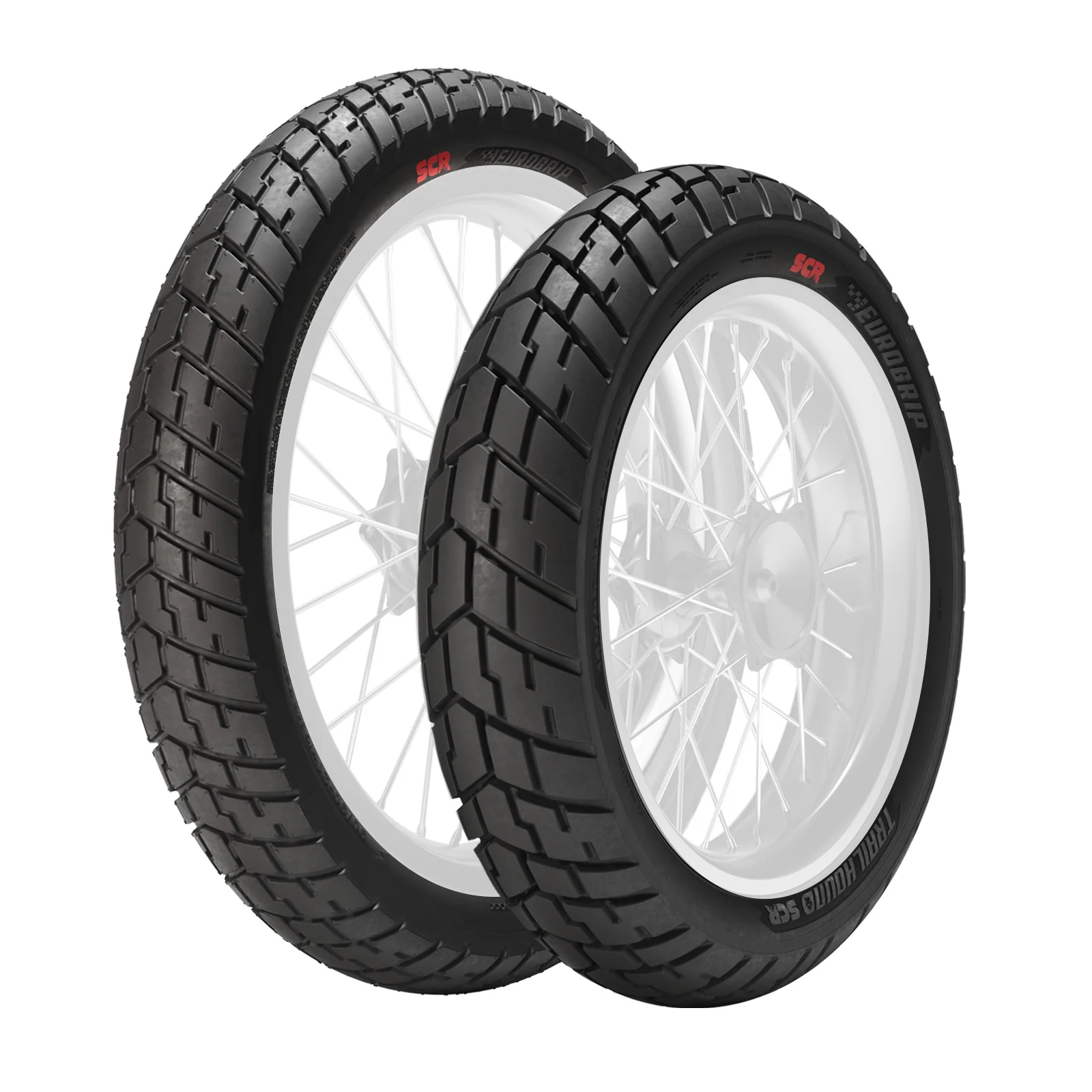 EUROGRIP TRAILHOUND SCR COM 18X100/90THSCRF +18X130/70THSCRR