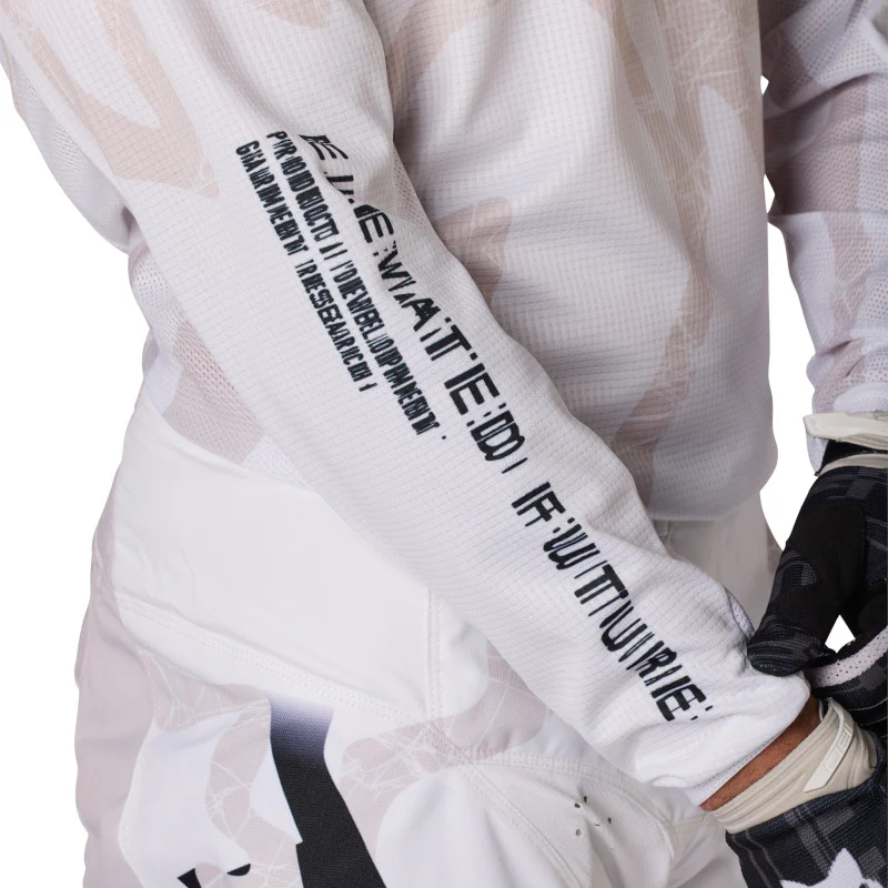 FOX 2026 180 DIFFUSE SE JERSEY - WHITE - Image 4