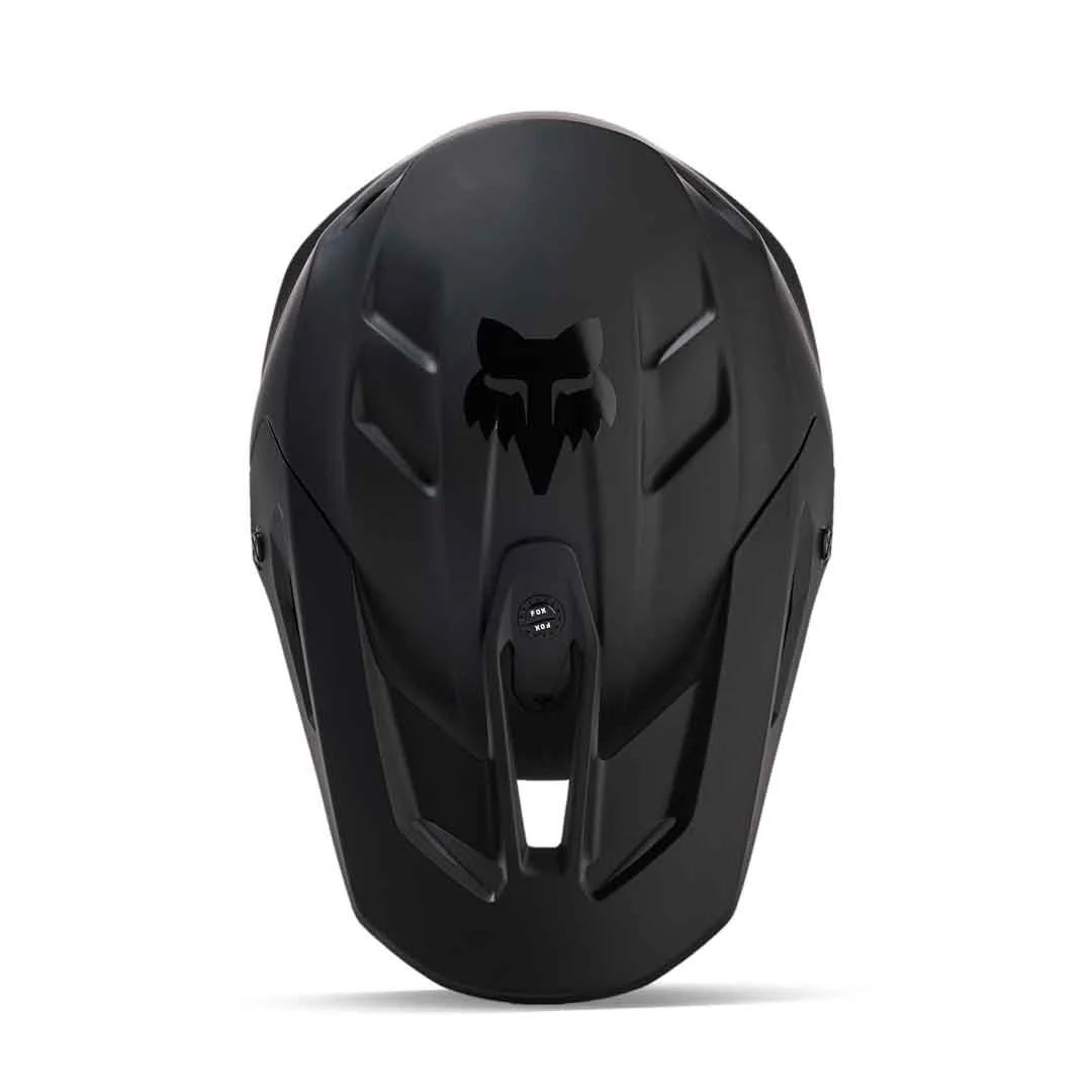 FOX 2025 YOUTH V3 SOLID HELMET - MATTE BLACK - Image 7