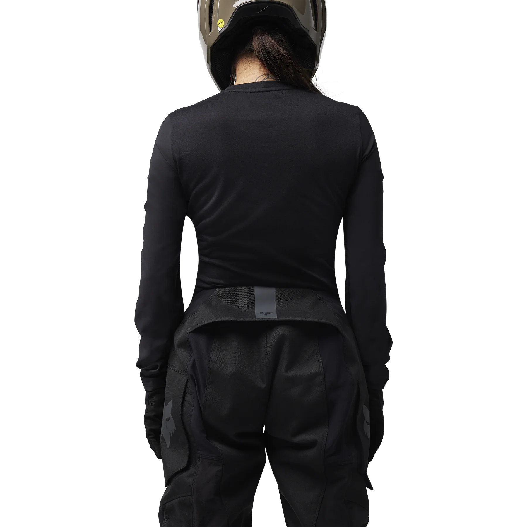 FOX 2026 WOMENS RANGER OFF ROAD JERSEY - BLACK - Image 4
