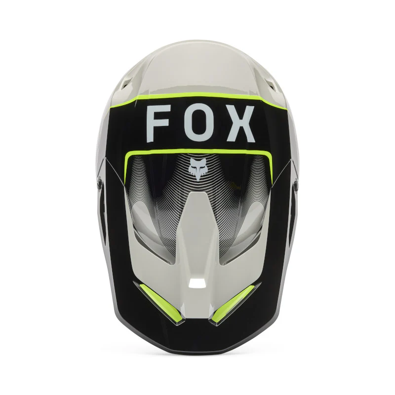 FOX 2026 V1 COLLECT HELMET - GREY/YELLOW - Image 4