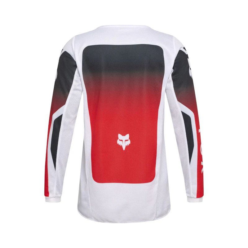 FOX 2026 YOUTH 180 SHIELD JERSEY - FLO RED - Image 2