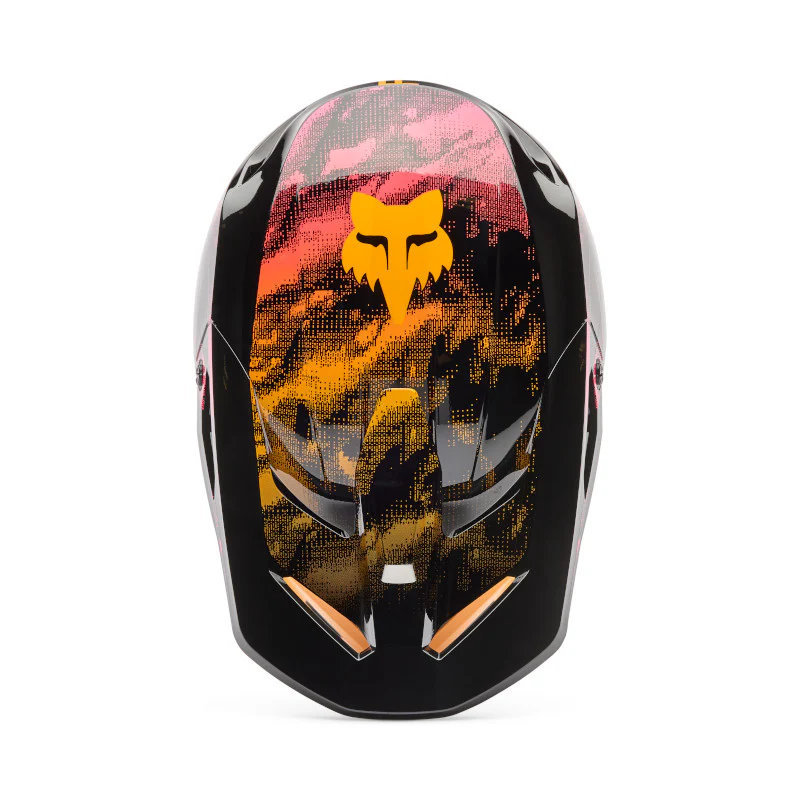 FOX 2026 YOUTH V1 KAIROS HELMET - TGRN - Image 4
