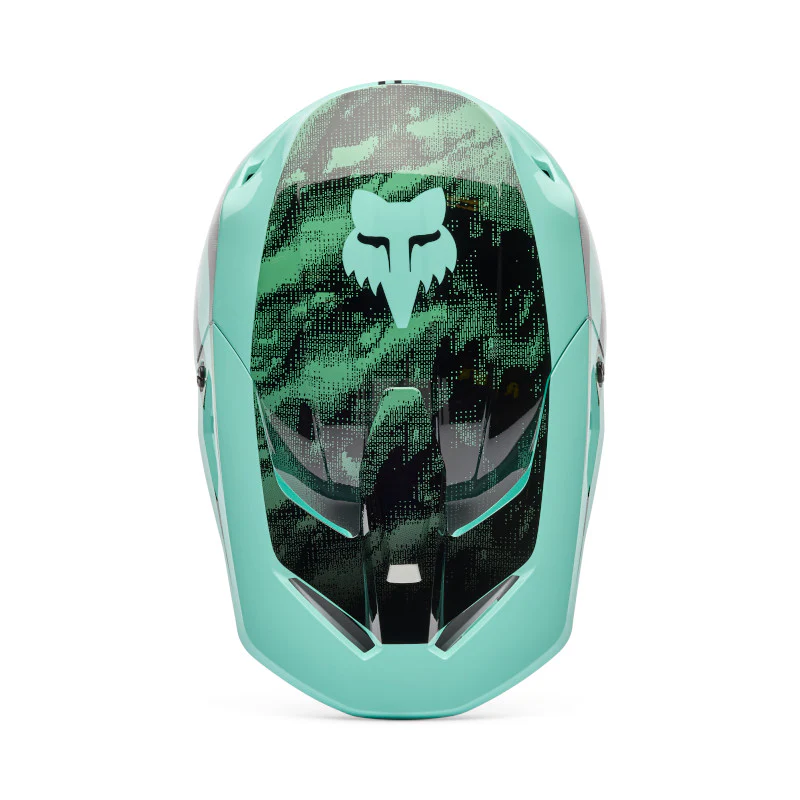 FOX 2026 YOUTH V1 KAIROS HELMET - TURQUOISE - Image 4