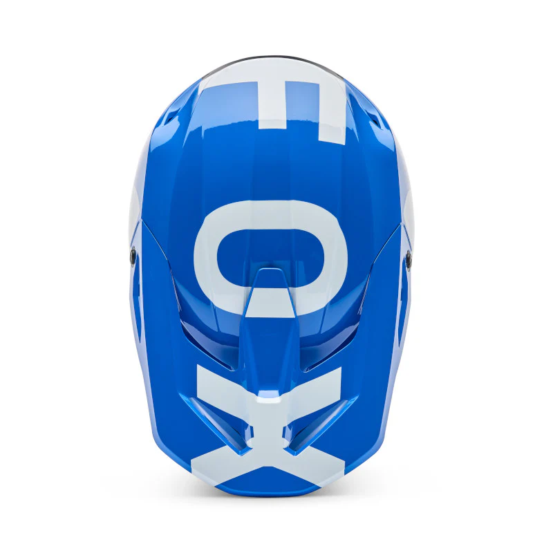FOX 2026 YOUTH V1 SHIELD HELMET - BLUE - Image 4
