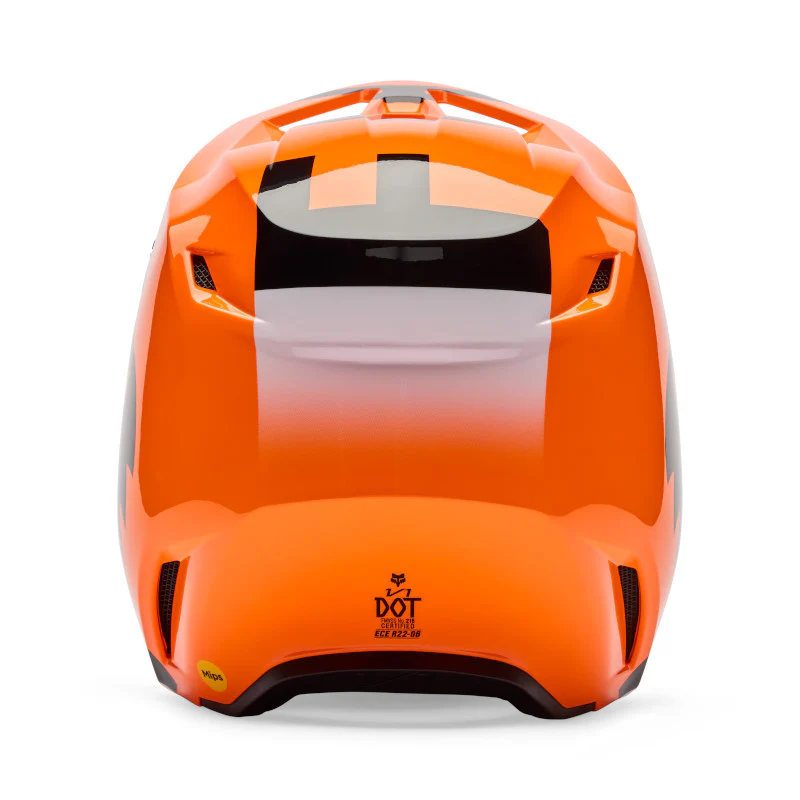 FOX 2026 YOUTH V1 SHIELD HELMET - FLO ORANGE - Image 3