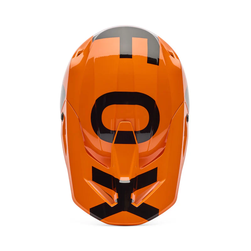 FOX 2026 YOUTH V1 SHIELD HELMET - FLO ORANGE - Image 4