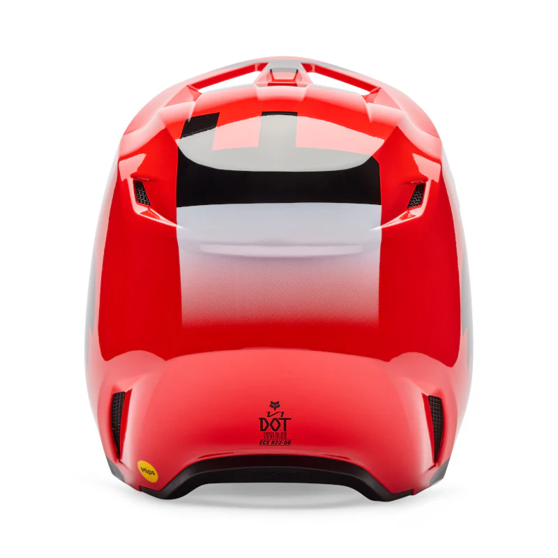 FOX 2026 YOUTH V1 SHIELD HELMET - FLO RED - Image 3