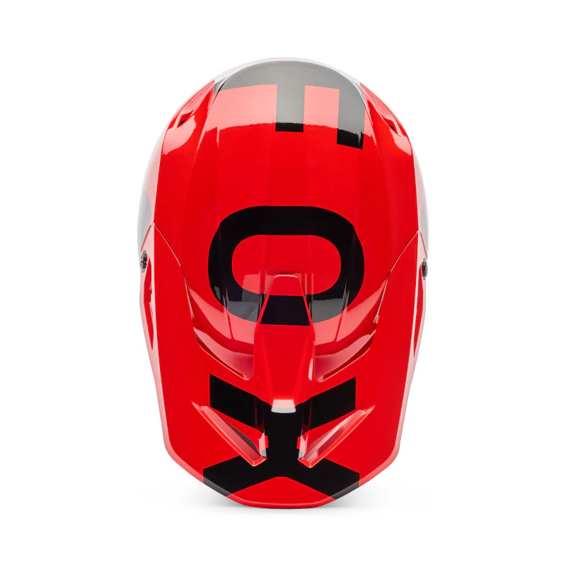 FOX 2026 YOUTH V1 SHIELD HELMET - FLO RED - Image 4