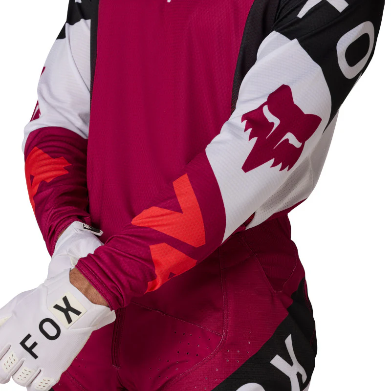 FOX 2026 360 TINE JERSEY - CRANBERRY - Image 4