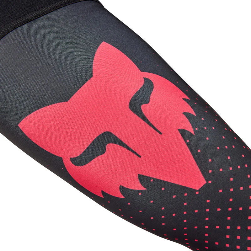 FOX FLEXAIR FRACTURE KNEE BRACE SOCKS - FLO RED - Image 4