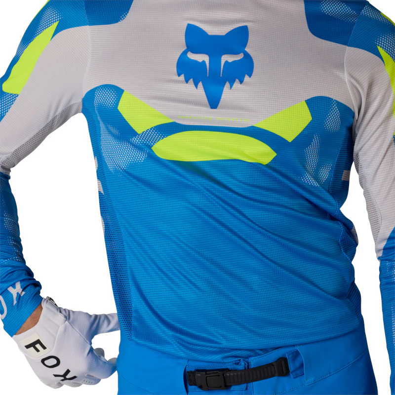 FOX 2026 FLEXAIR TACTILE JERSEY - BLUE JEWEL - Image 3