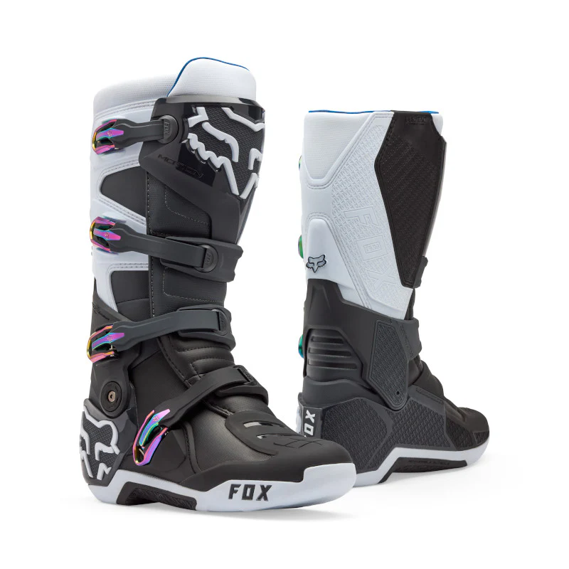 FOX MOTION BOOTS - BLACK/GREY/WHITE