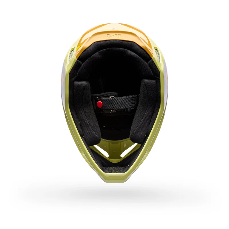 FOX 2026 V1 IMAGE PRINT HELMET - PEAR YELLOW - Image 6