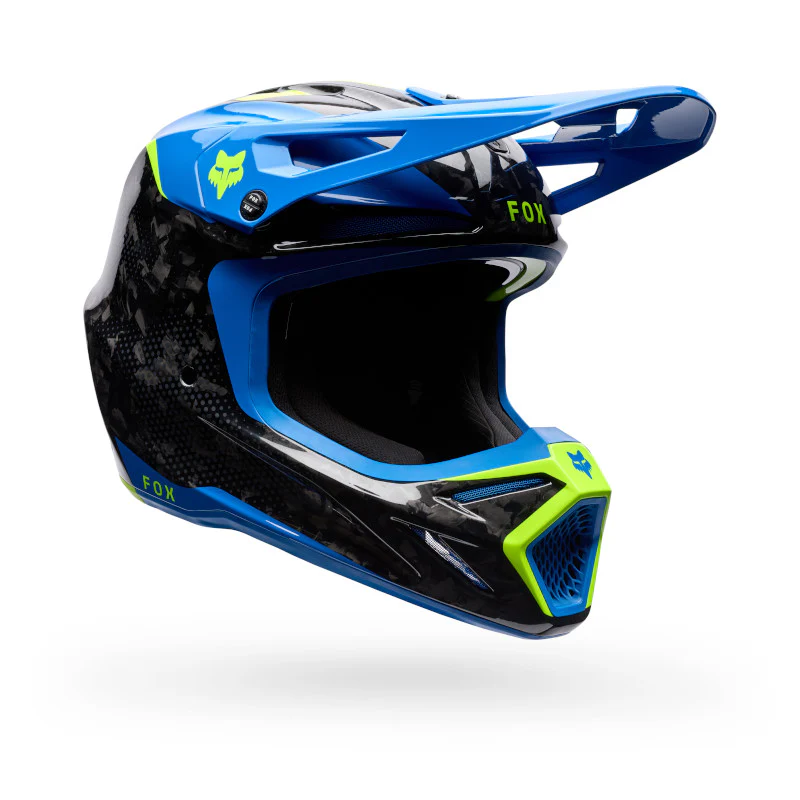 FOX 2026 V3 RS TACTILE HELMET - BLUE JEWEL