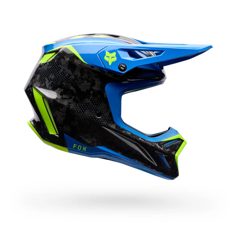 FOX 2026 V3 RS TACTILE HELMET - BLUE JEWEL - Image 4