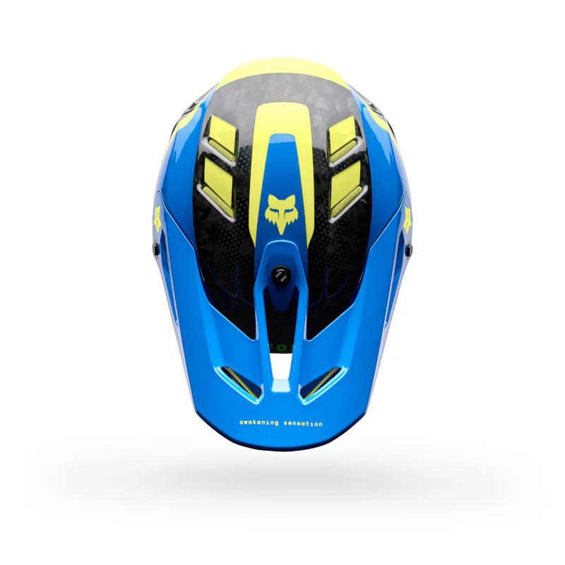 FOX 2026 V3 RS TACTILE HELMET - BLUE JEWEL - Image 6