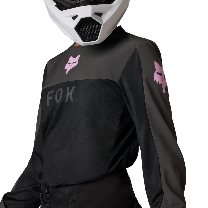 FOX 2026 WOMENS RANGER OFF ROAD JERSEY - BLACK - Image 4
