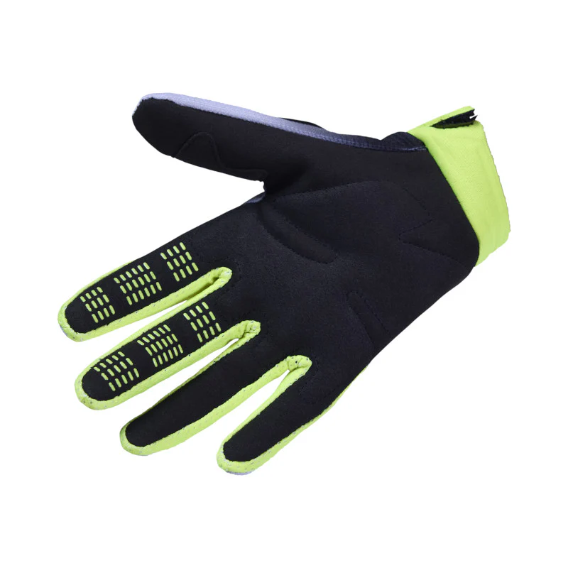 FOX YOUTH 180 COLLECT GLOVES - GREY/YELLOW - Image 2