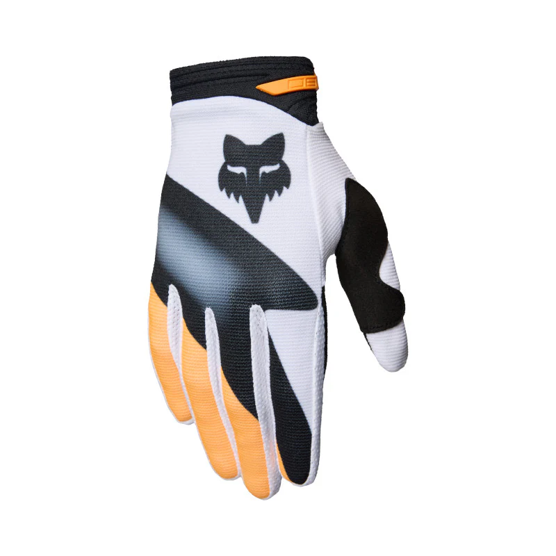 FOX 2026 YOUTH 180 NOBLE GLOVES - BLACK/WHITE
