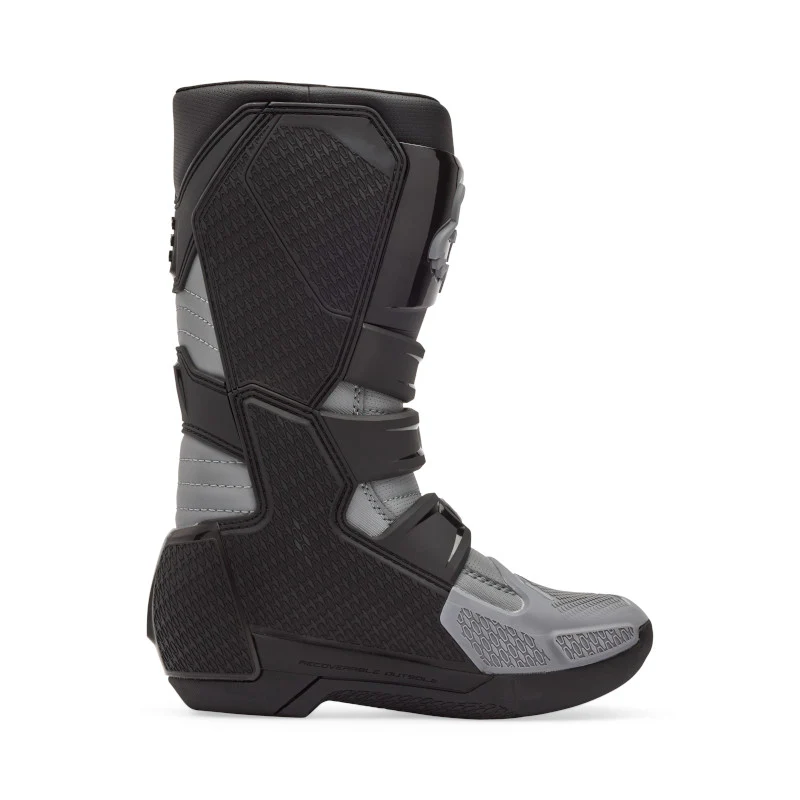 FOX YOUTH COMP CORE BOOTS - BLACK/GREY - Image 3