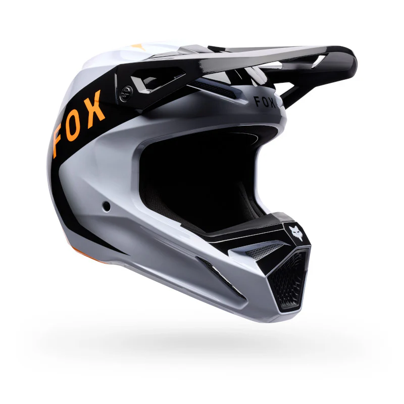 FOX 2026 YOUTH V1 NOBLE HELMET - BLACK/WHITE