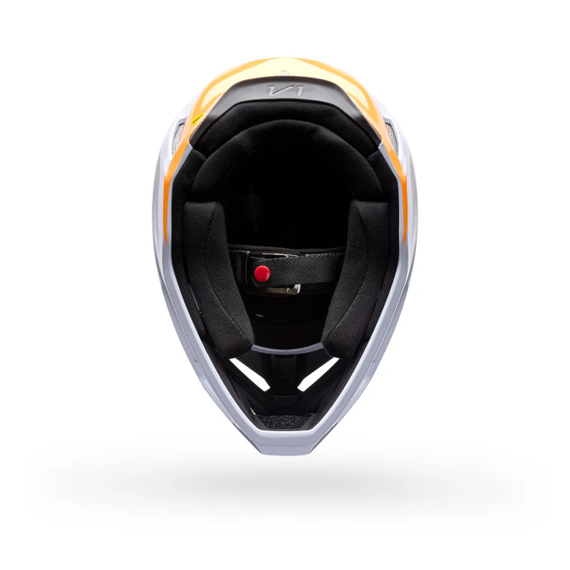 FOX 2026 YOUTH V1 NOBLE HELMET - BLACK/WHITE - Image 6