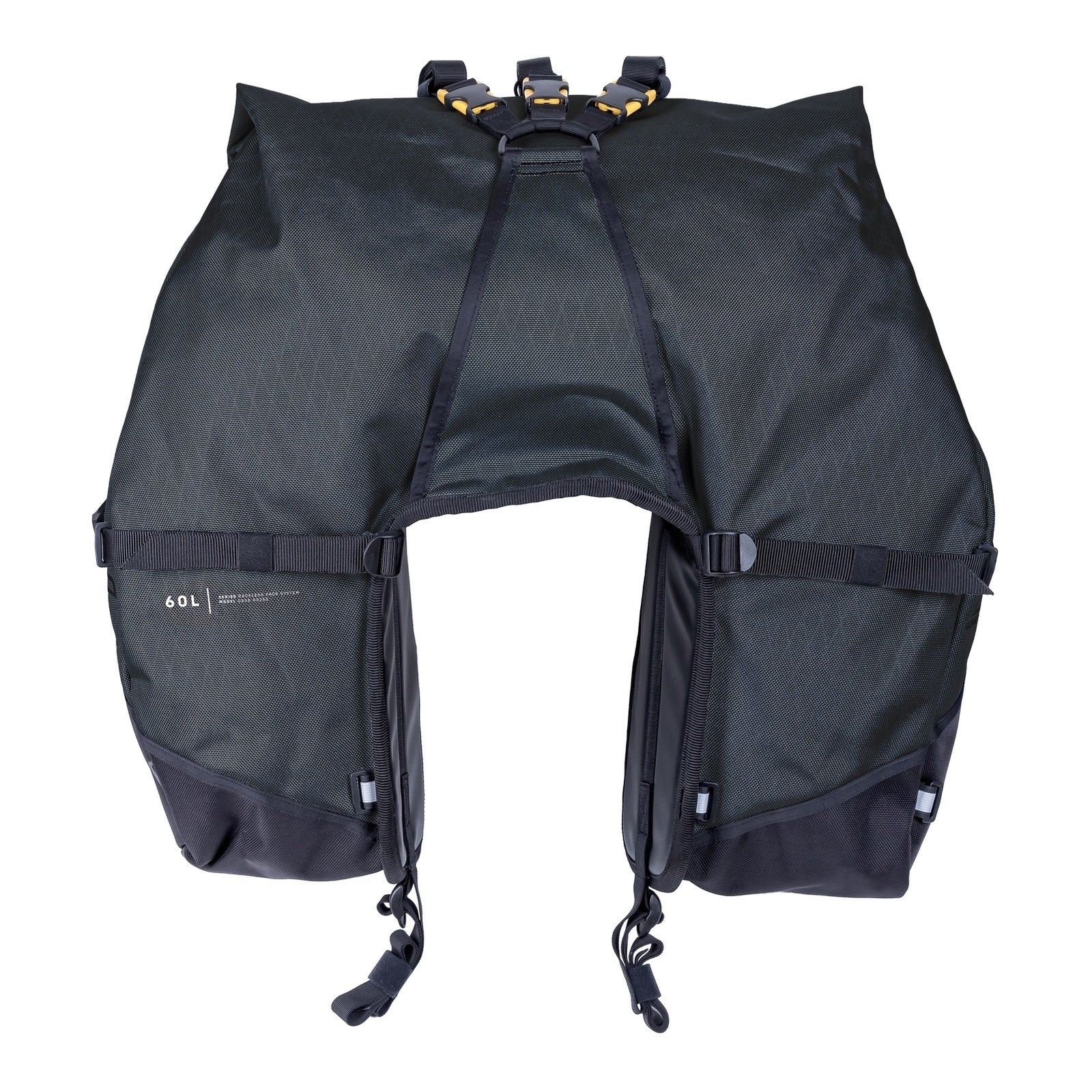 Giant Loop Great Basin Saddlebag ’26 Black 68L - Image 2