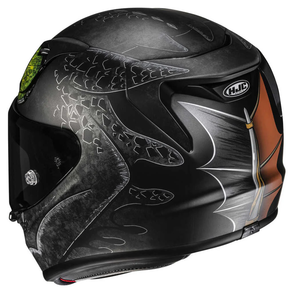 HJC RPHA 12 TOOTHLESS II UNIVERSAL HELMET - MC4SF - Image 3