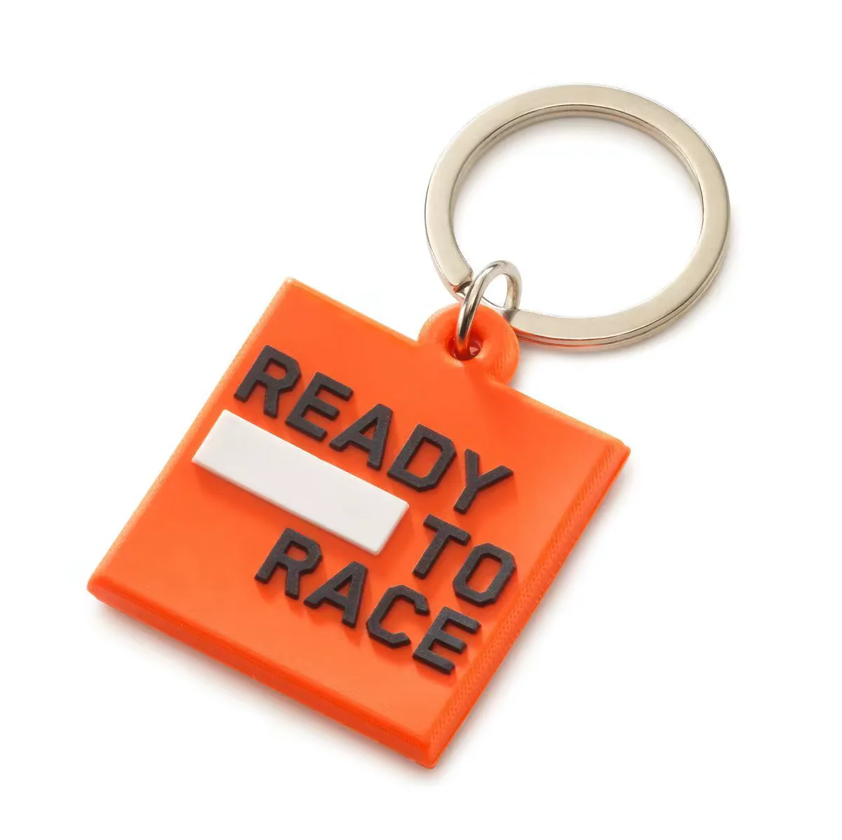 KTM LOGO RUBBER KEYHOLDER - ORANGE