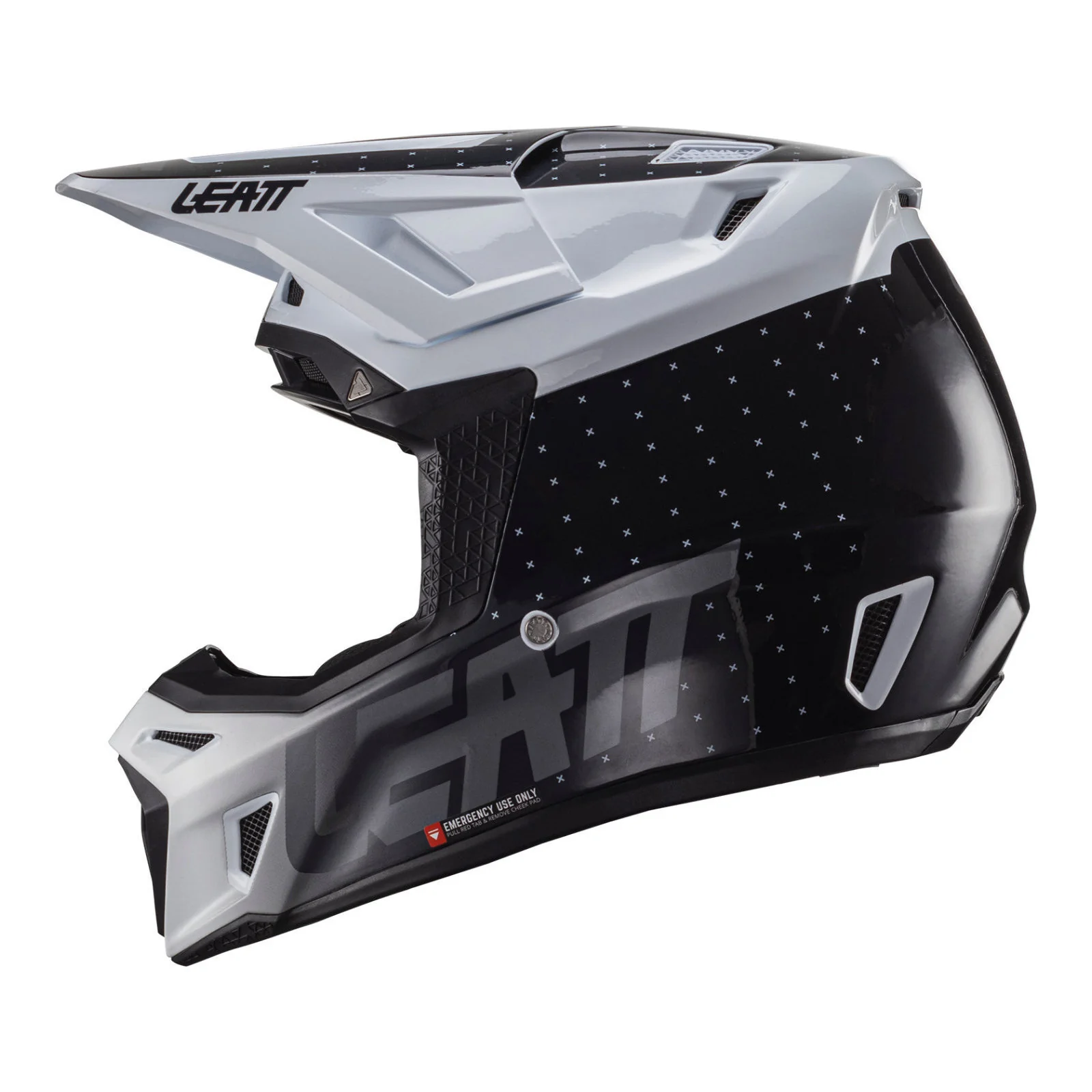 Leatt 2024 8.5 Helmet Kit - Black / White - Image 3