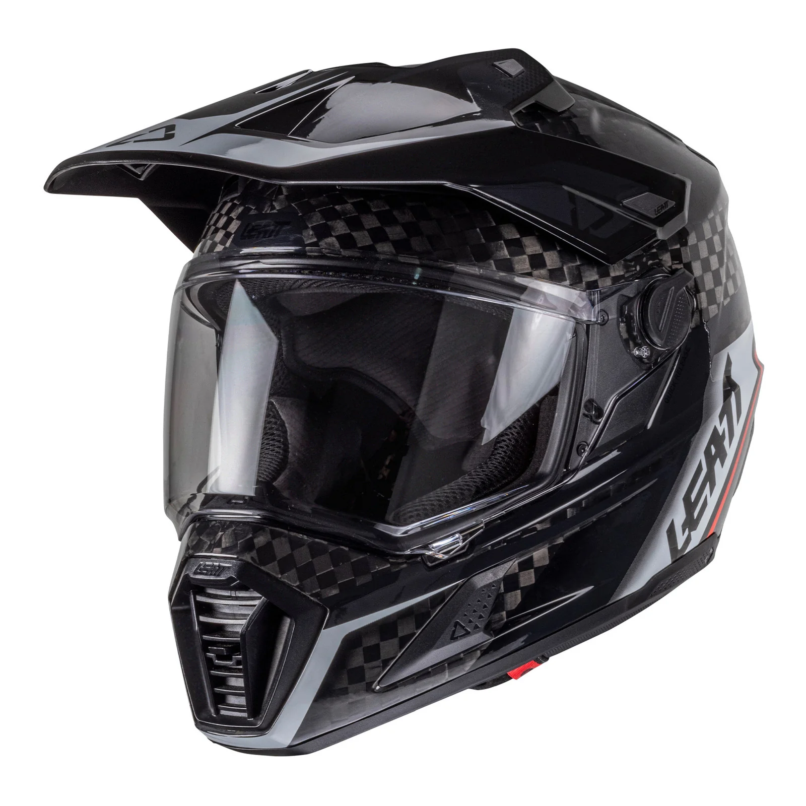 Leatt 2025 9.5 ADV Helmet Kit - Carbon - Image 4
