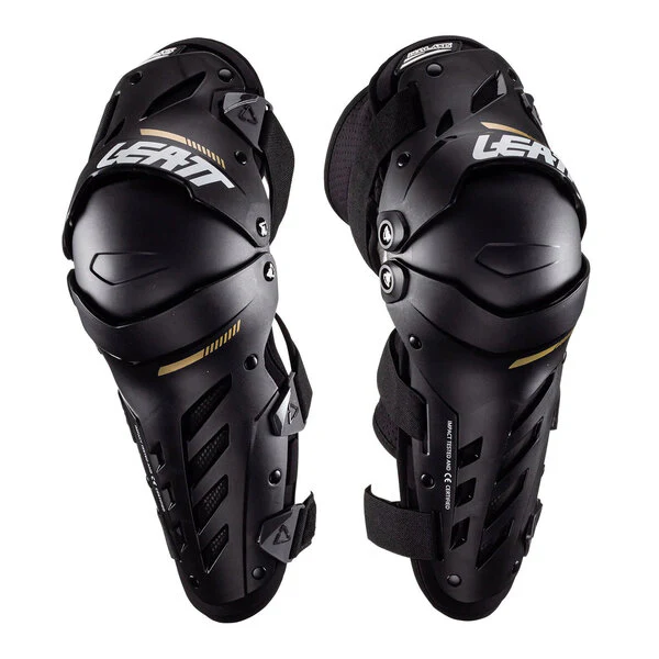 LEATT DUAL AXIS KNEE & SHIN GUARD - BLACK
