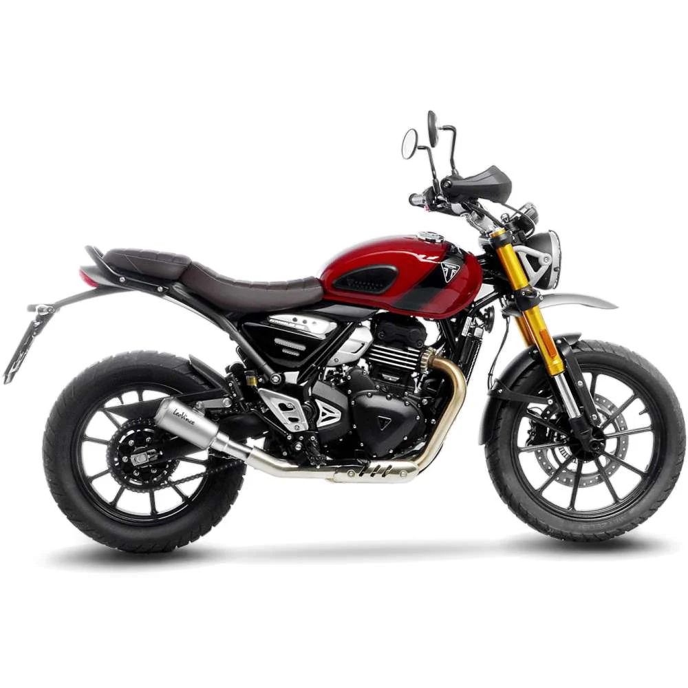 LEOVINCE LV-10 SLIP-ON FOR SPEED 400 / SCRAMBLER 400 \'24> - STAINLESS - Image 5