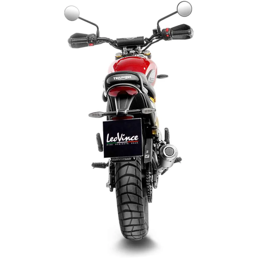 LEOVINCE LV-10 SLIP-ON FOR SPEED 400 / SCRAMBLER 400 \'24> - STAINLESS - Image 7