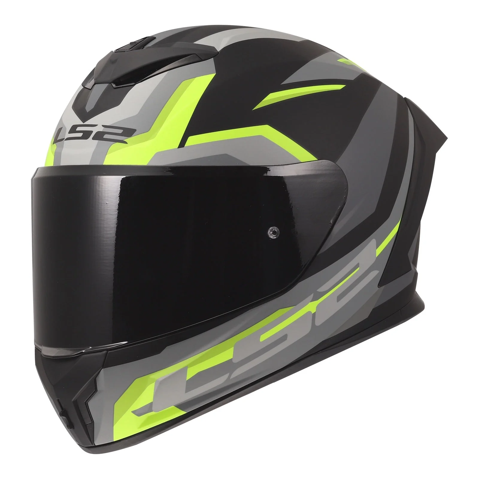 LS2 FF820 Rapid III Hyper Helmet – Black / Hi-Vis Yellow