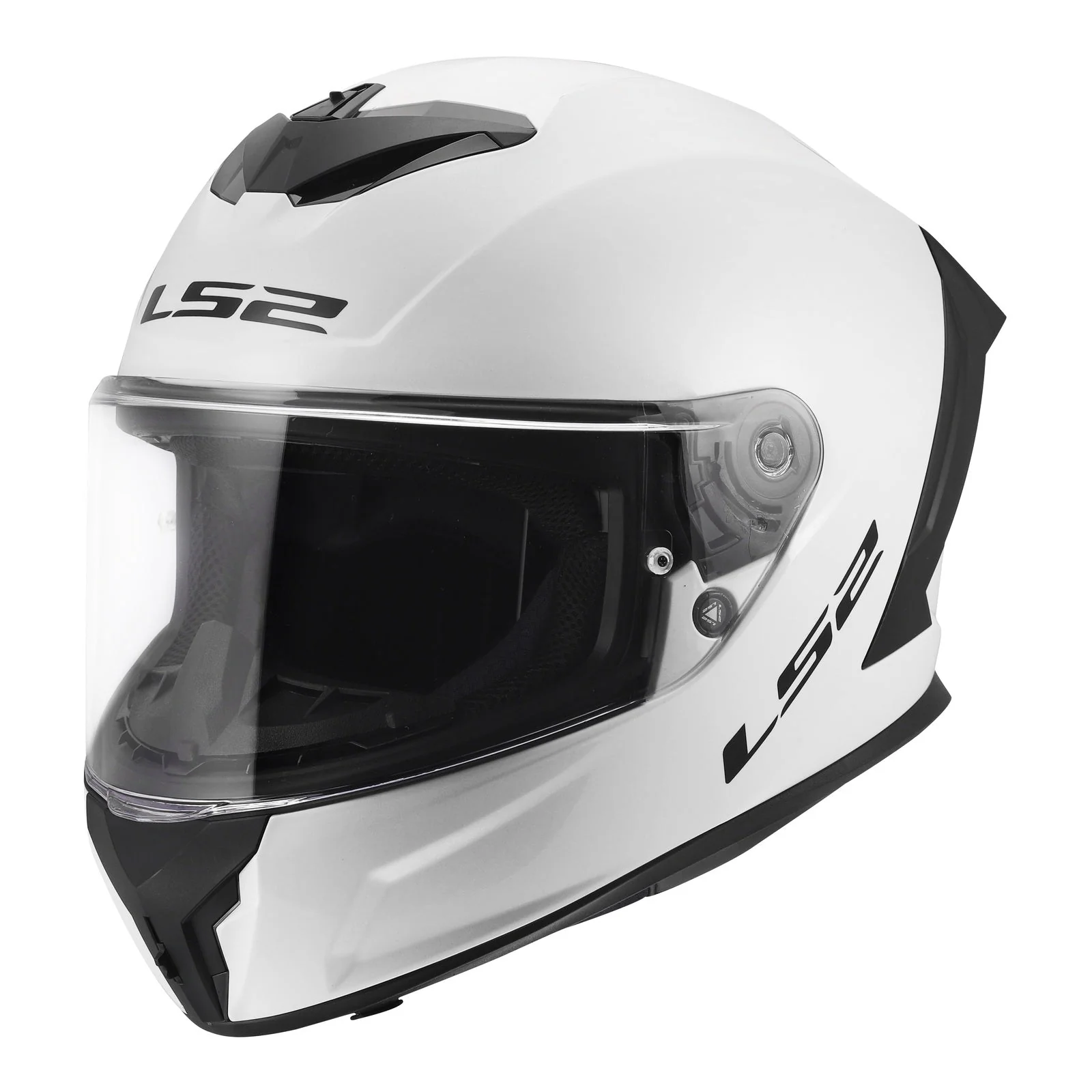 LS2 FF820 Rapid III Solid Helmet – Gloss White