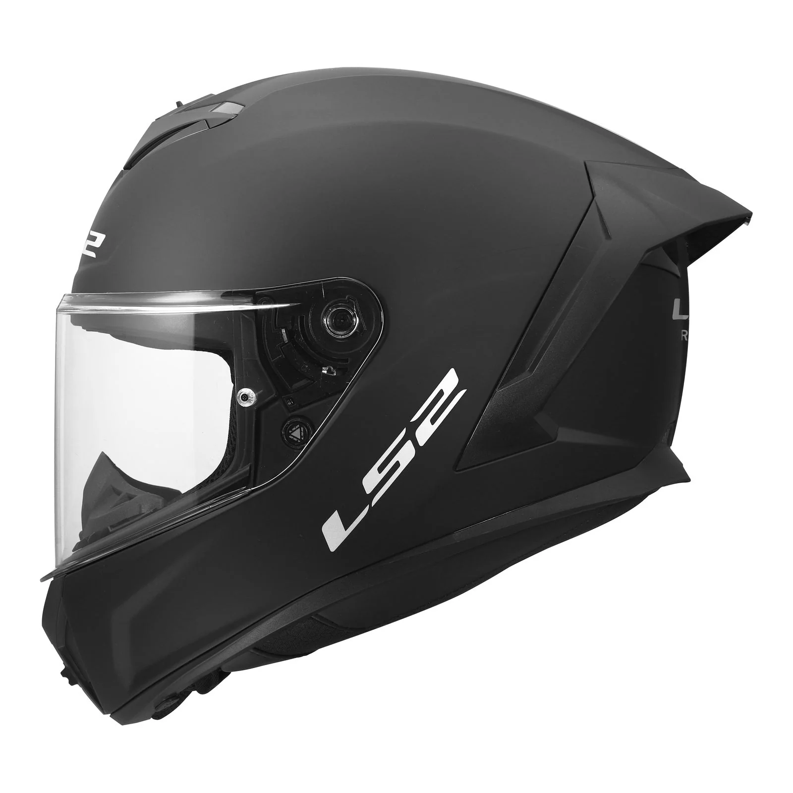 LS2 FF820 Rapid III Solid Helmet – Matte Black - Image 2