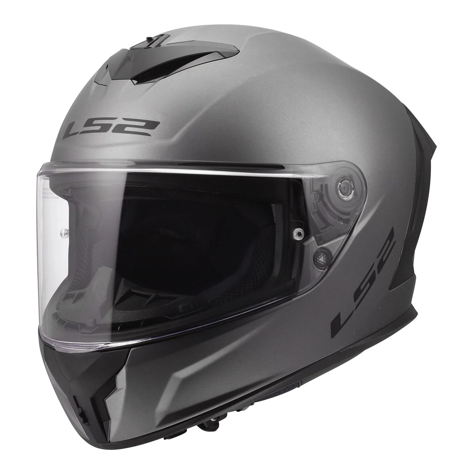 LS2 FF820 Rapid III Solid Helmet – Matte Titanium