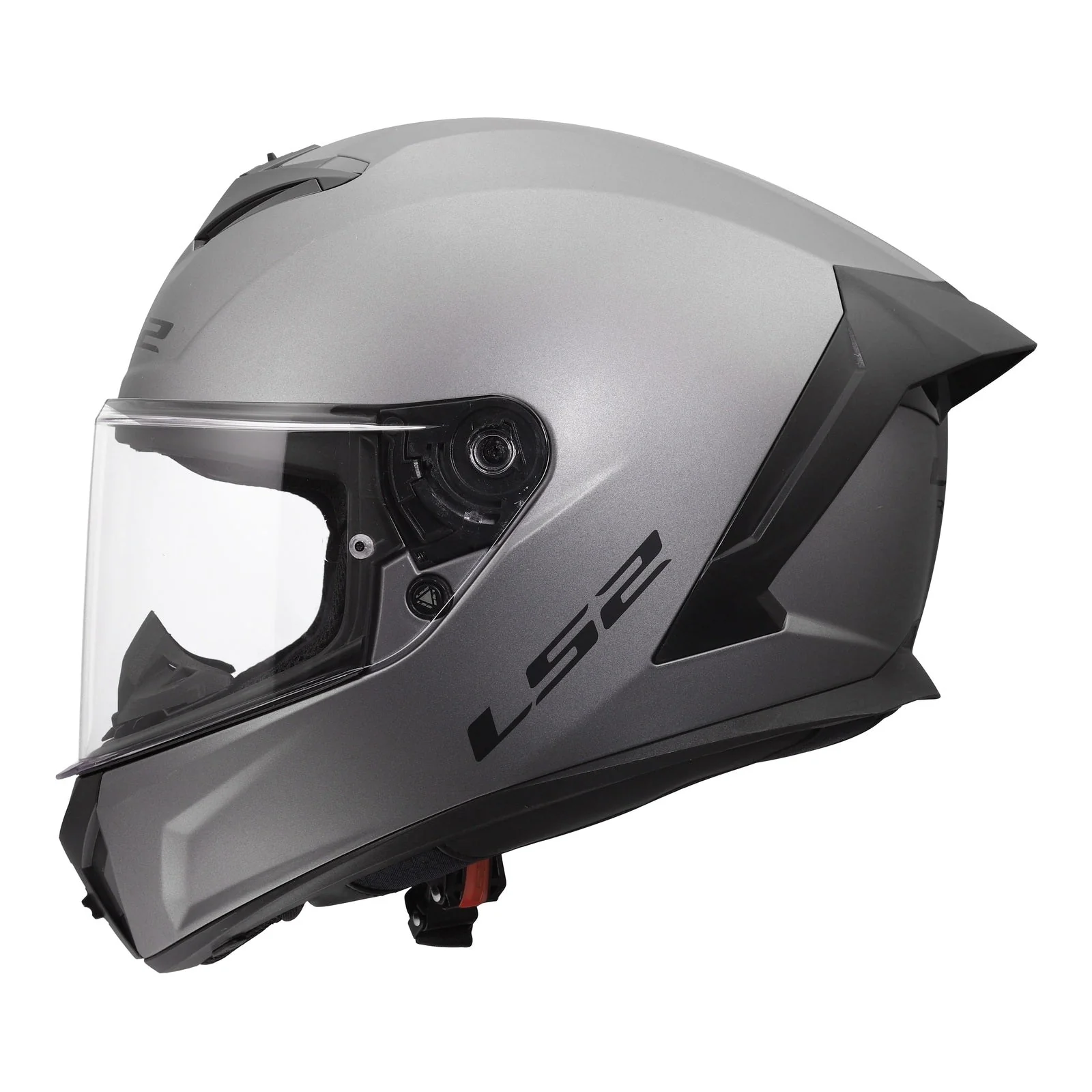 LS2 FF820 Rapid III Solid Helmet – Matte Titanium - Image 2