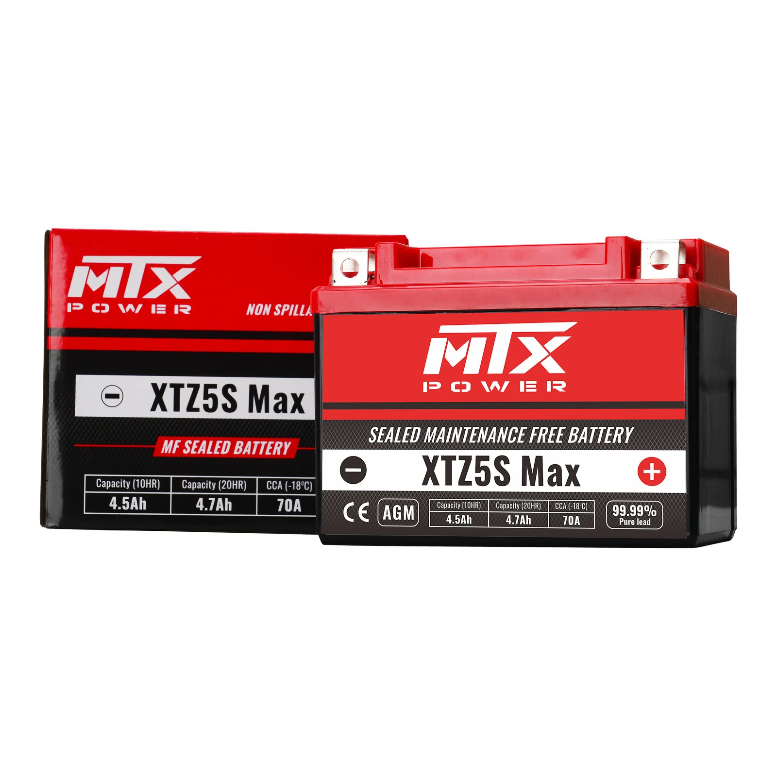 MTX Power Battery AGM - XTZ5S Max - Image 2