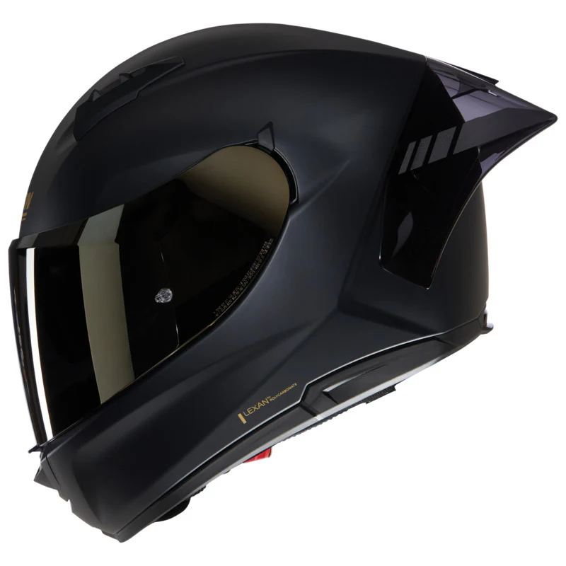 NOLAN N60-6 SPORT AUREO GOLD EDITION HELMET - FLAT BLACK - Image 2