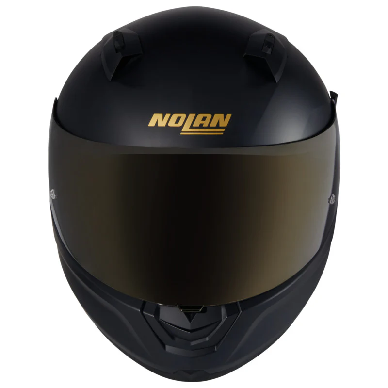 NOLAN N60-6 SPORT AUREO GOLD EDITION HELMET - FLAT BLACK - Image 3