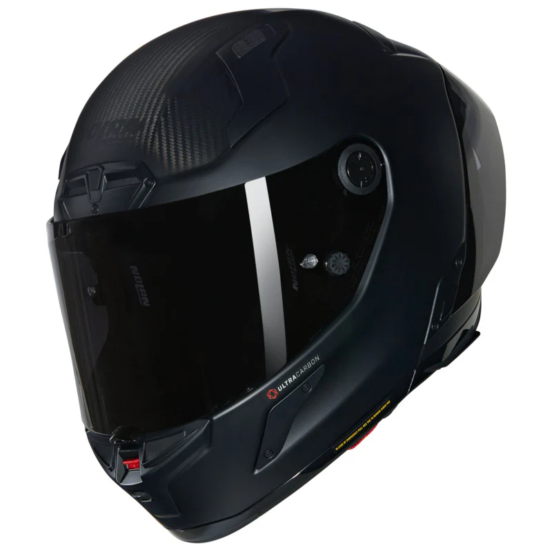 NOLAN X-804 RS TRIPLONERO HELMET - FLAT BLACK/CARBON - Image 3