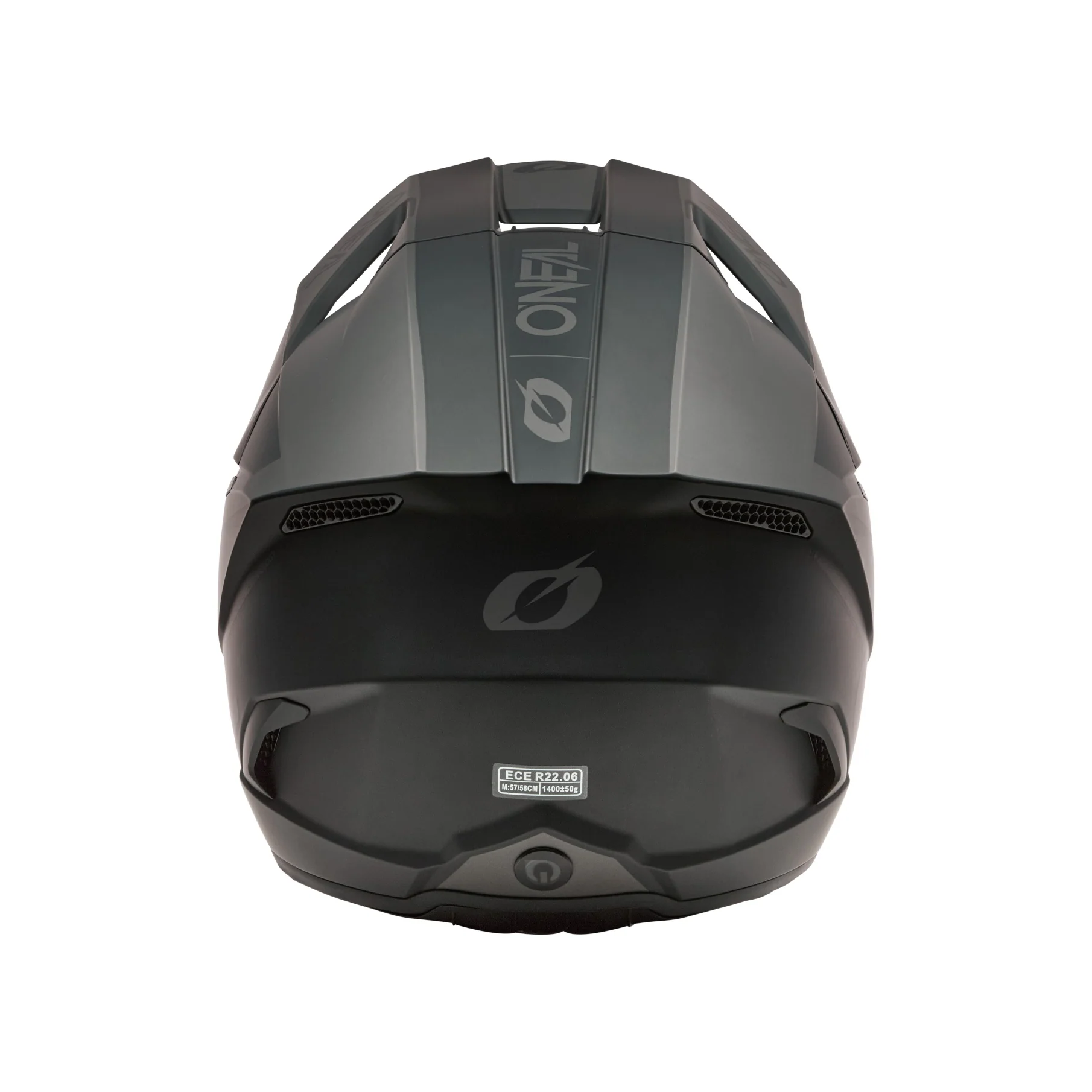 ONEAL 2026 3SRS SOLID HELMET - BLACK/GREY - Image 4